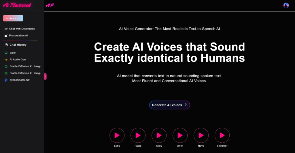 Voice Generation